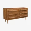Aparador de madera de mango Melbourne 160x40x80cm Clau&Chloe