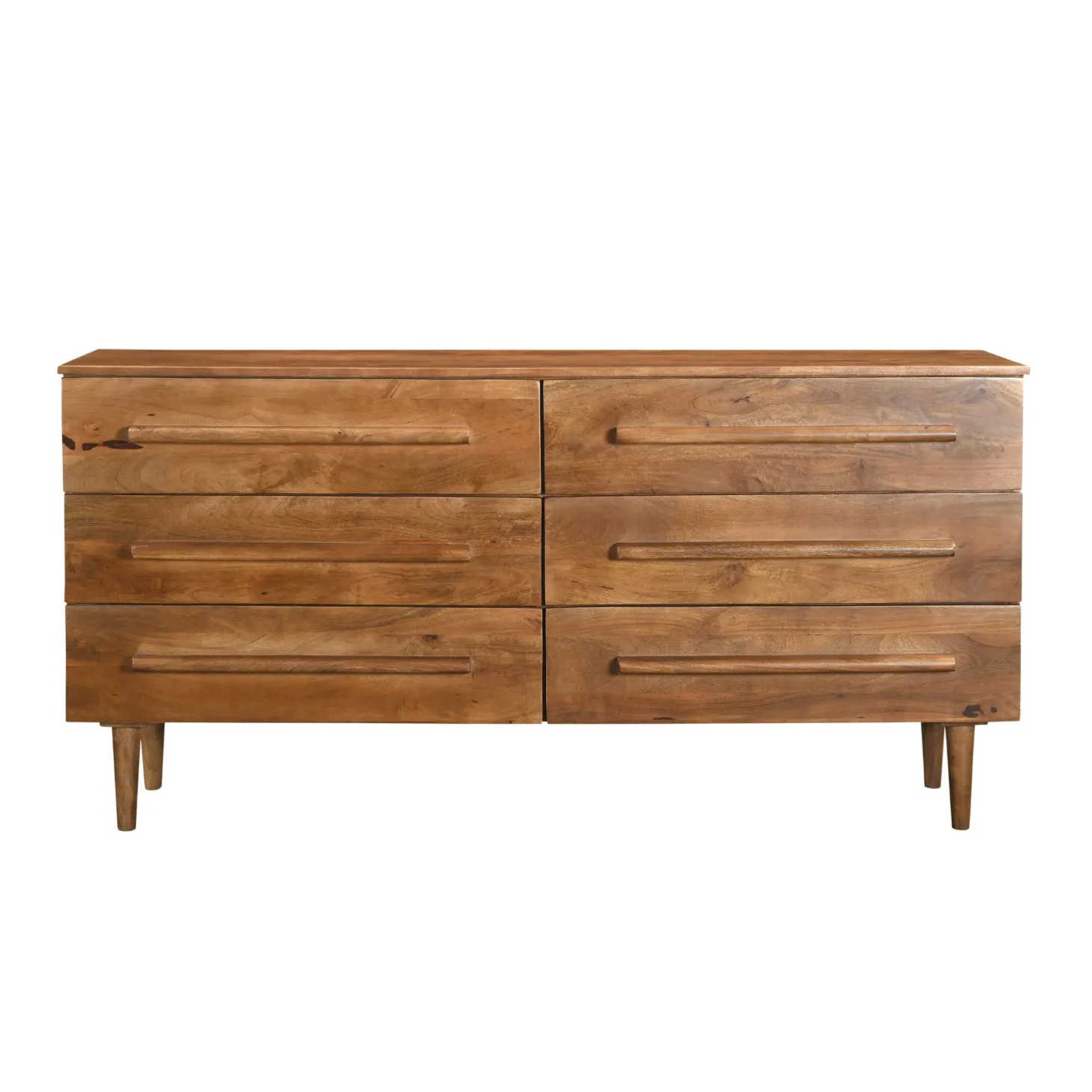 Aparador de madera de mango Melbourne 160x40x80cm Clau&Chloe