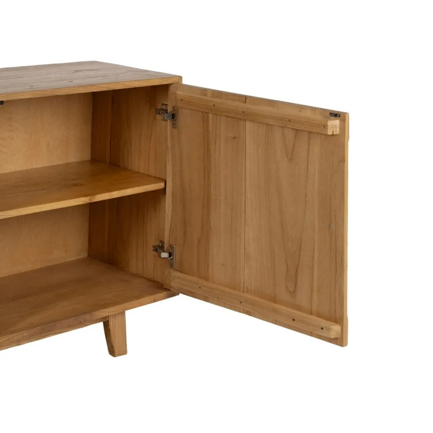 Aparador de madera de mindi 130x40x80cm
