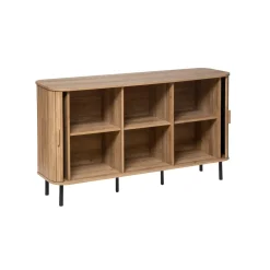 Aparador de madera MDF Valote 140x40x80cm