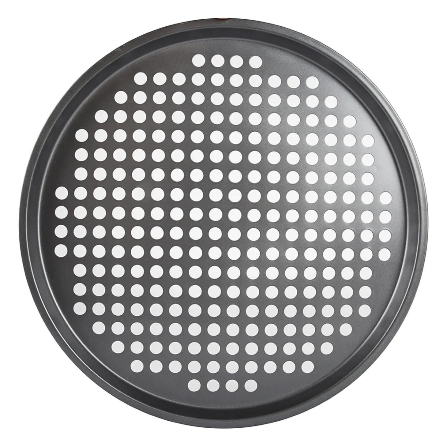 Bandeja de horno perforada para pizza de acero Ø32cm