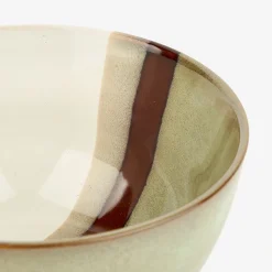 Bol de cerámica caqui Sotres 69cl Ø14cm