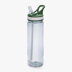 Botella de plástico con pajita 0,7L Tera