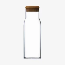 Botella de vidrio con tapón de corcho Orlan 1L