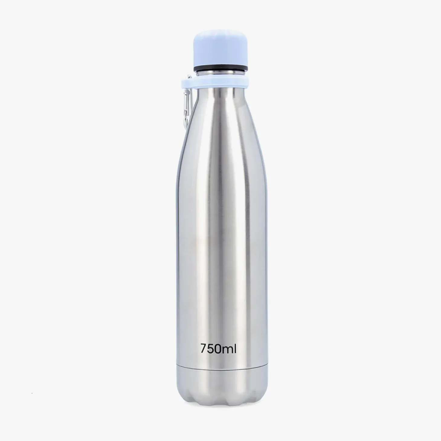 Botella termo de acero inoxidable azul Nolia 75cl