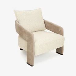 Butaca beige Regina 83x82x69cm Clau&Chloe