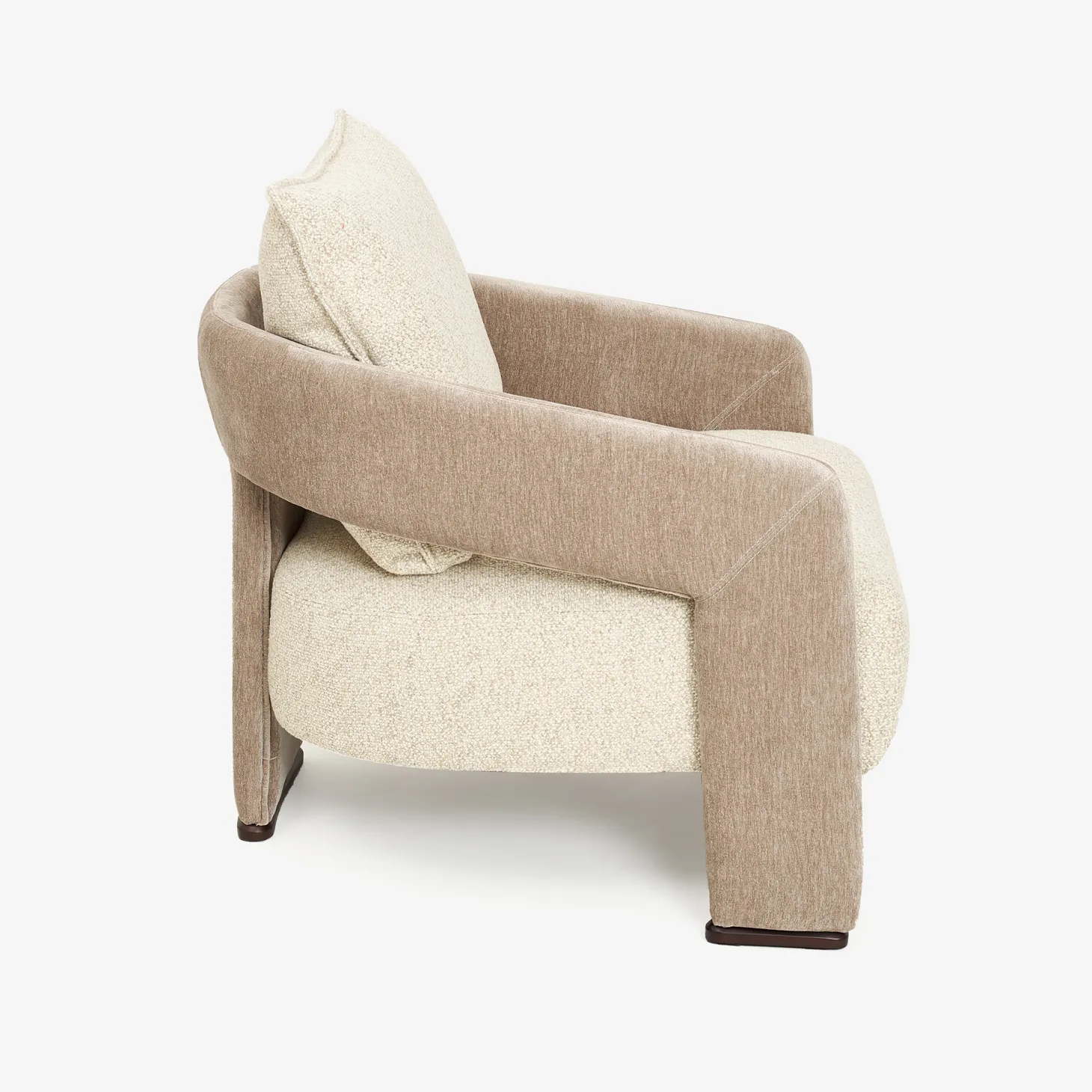 Butaca beige Regina 83x82x69cm Clau&Chloe