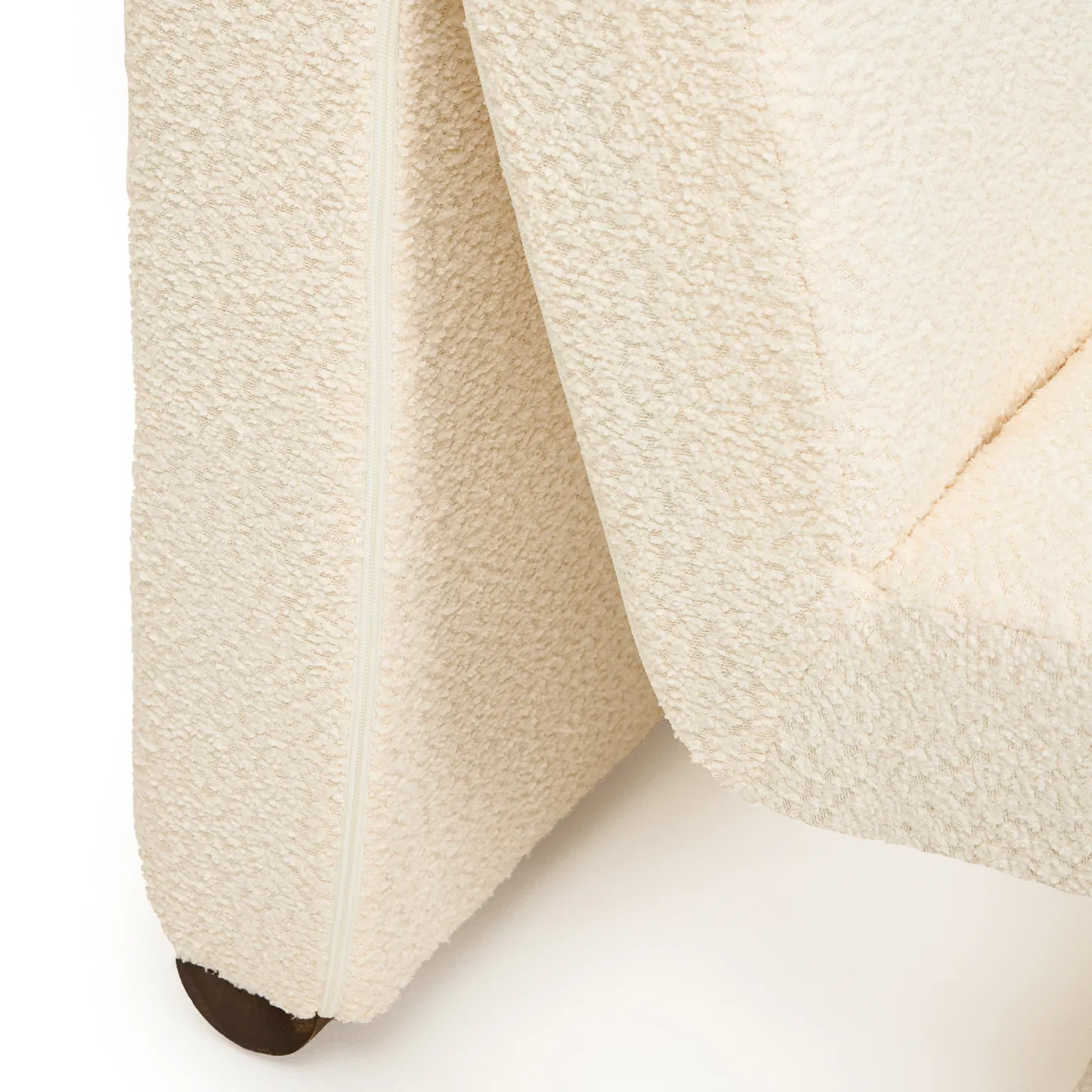 Butaca borreguito beige Ailen 59x86x64cm Clau&Chloe