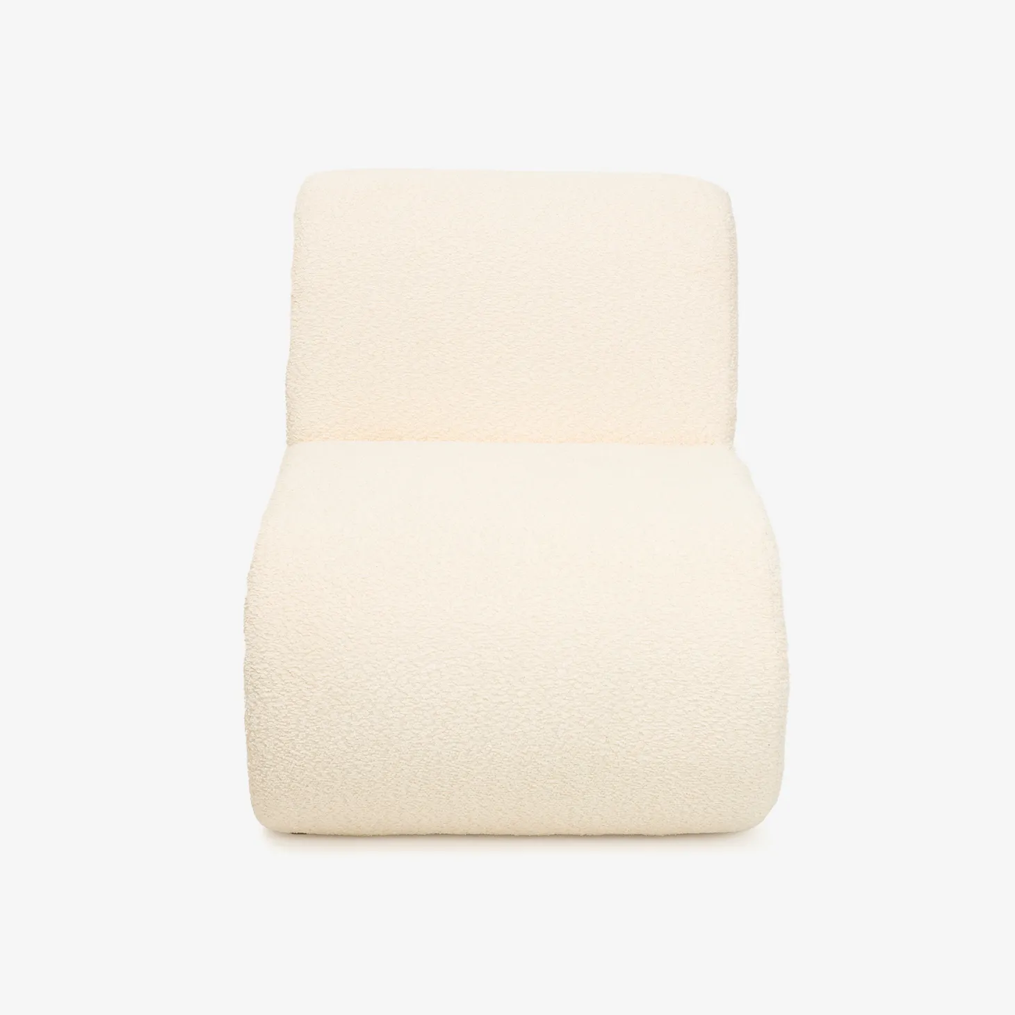 Butaca borreguito beige Ailen 59x86x64cm Clau&Chloe