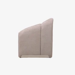 Butaca gris Nelia 81x64x74cm Clau&Chloe