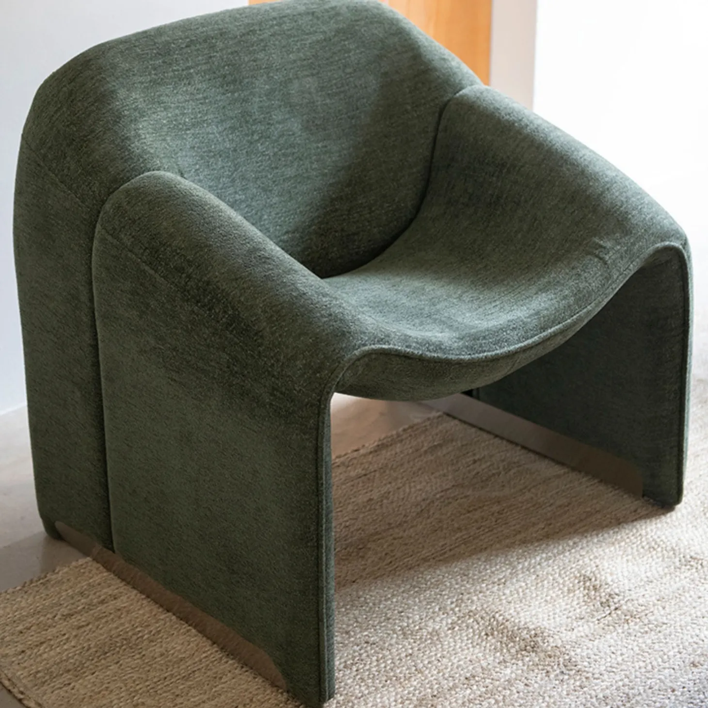 Butaca verde Nelia 81x64x74cm Clau&Chloe