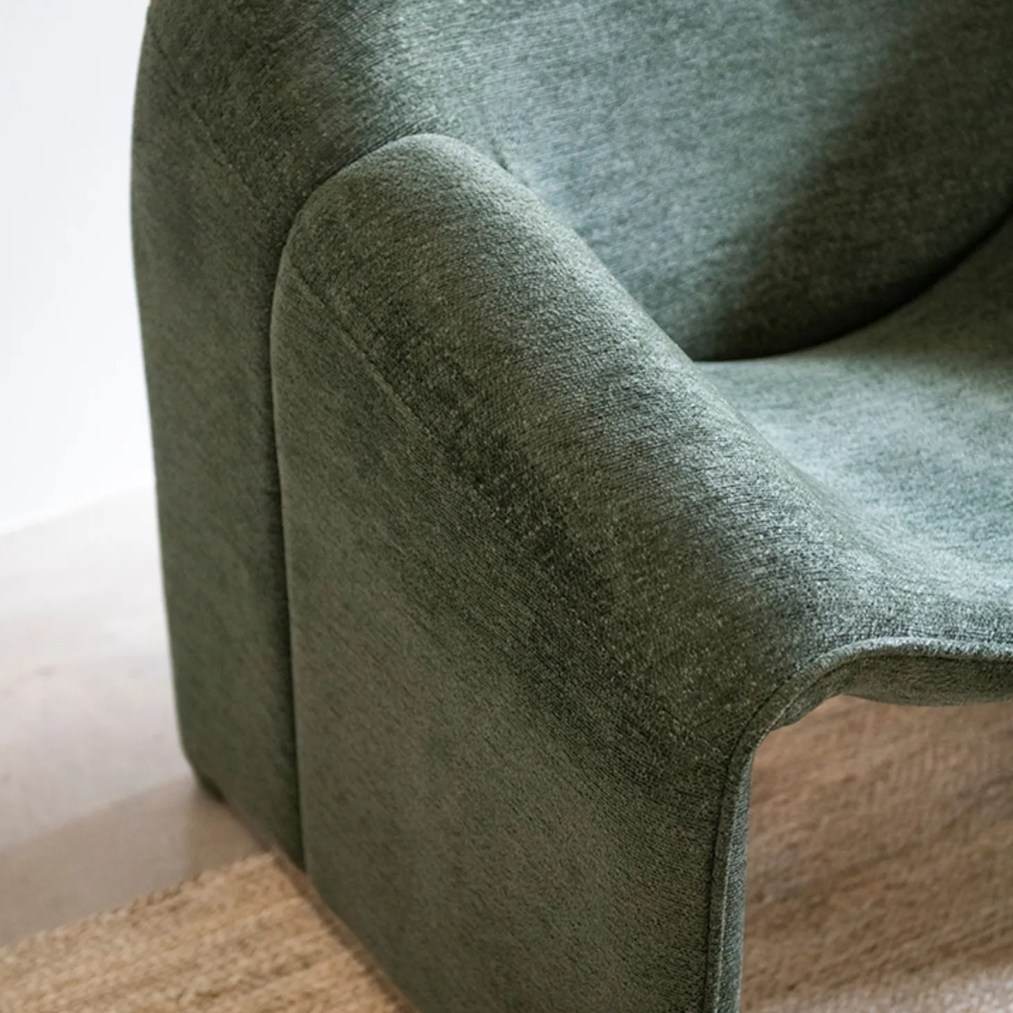 Butaca verde Nelia 81x64x74cm Clau&Chloe