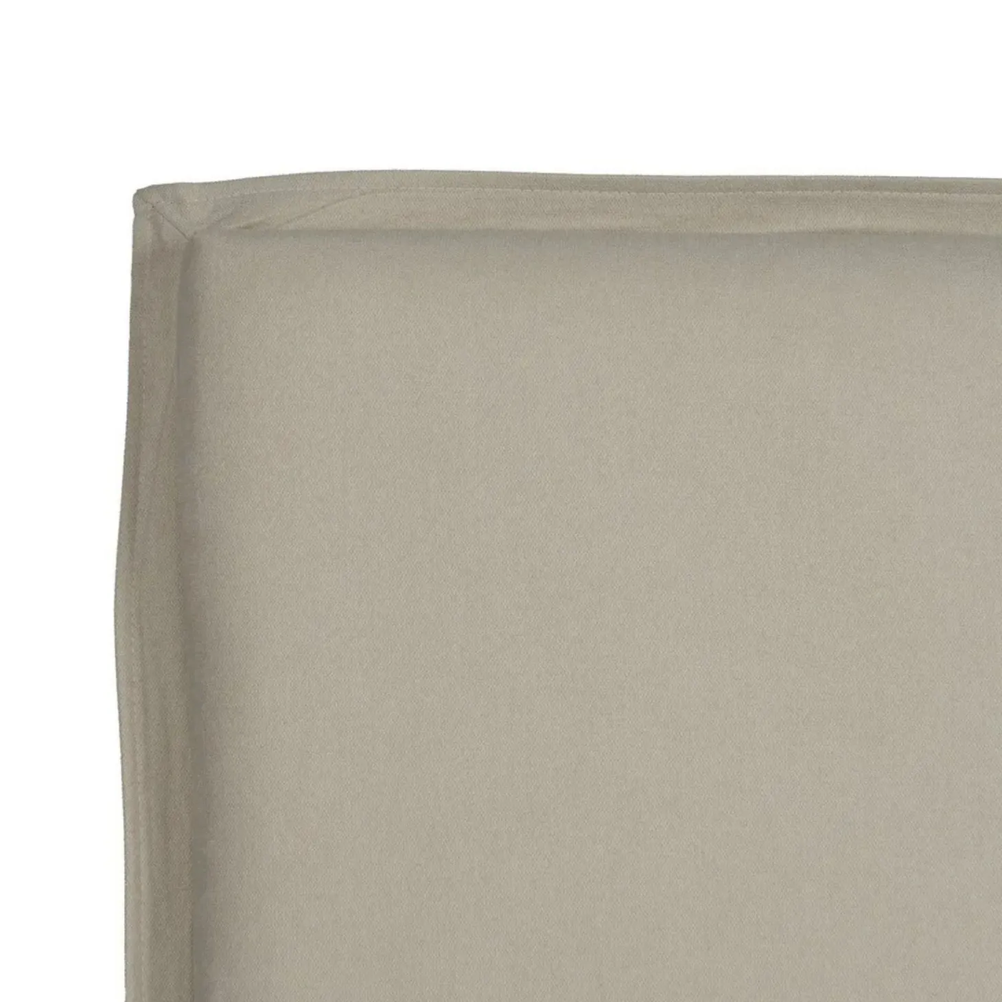 Cabecero tapizado desenfundable beige 190x8x100cm
