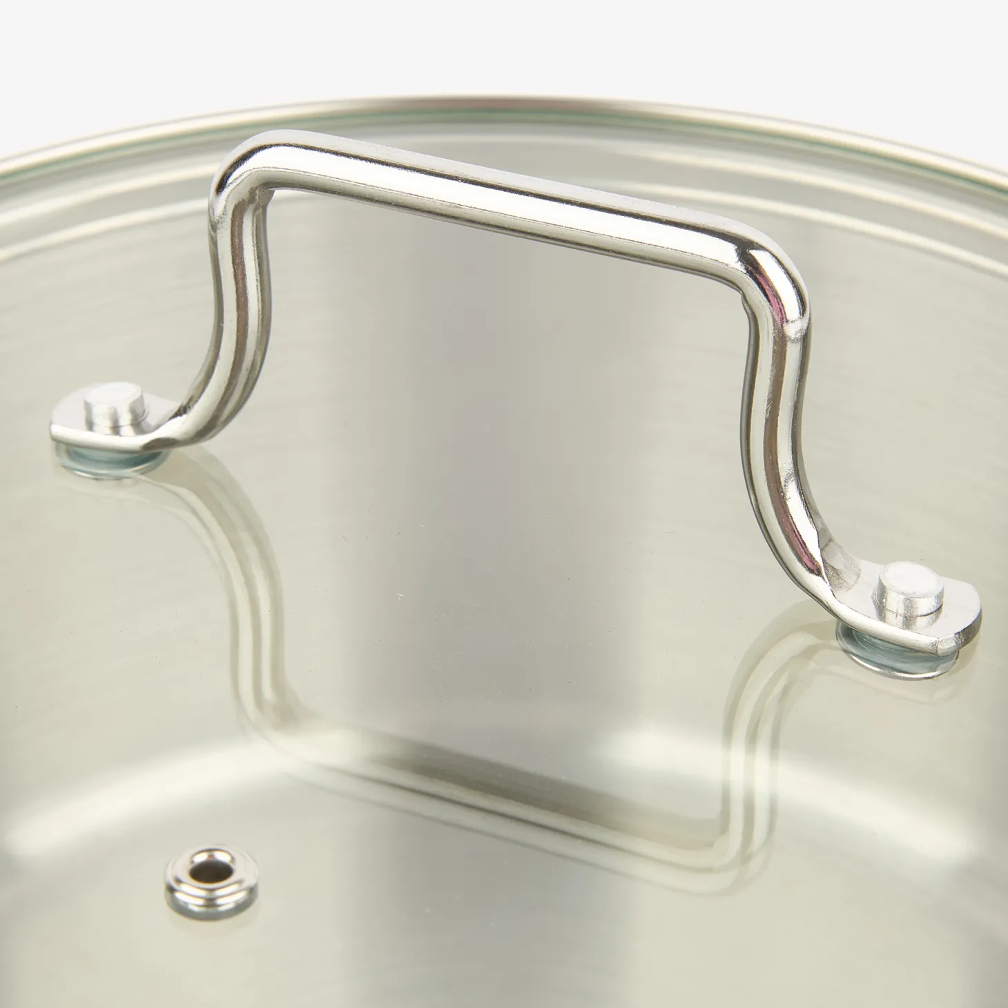 Cacerola de acero inoxidable con tapa Birta Ø20cm - 2,75L