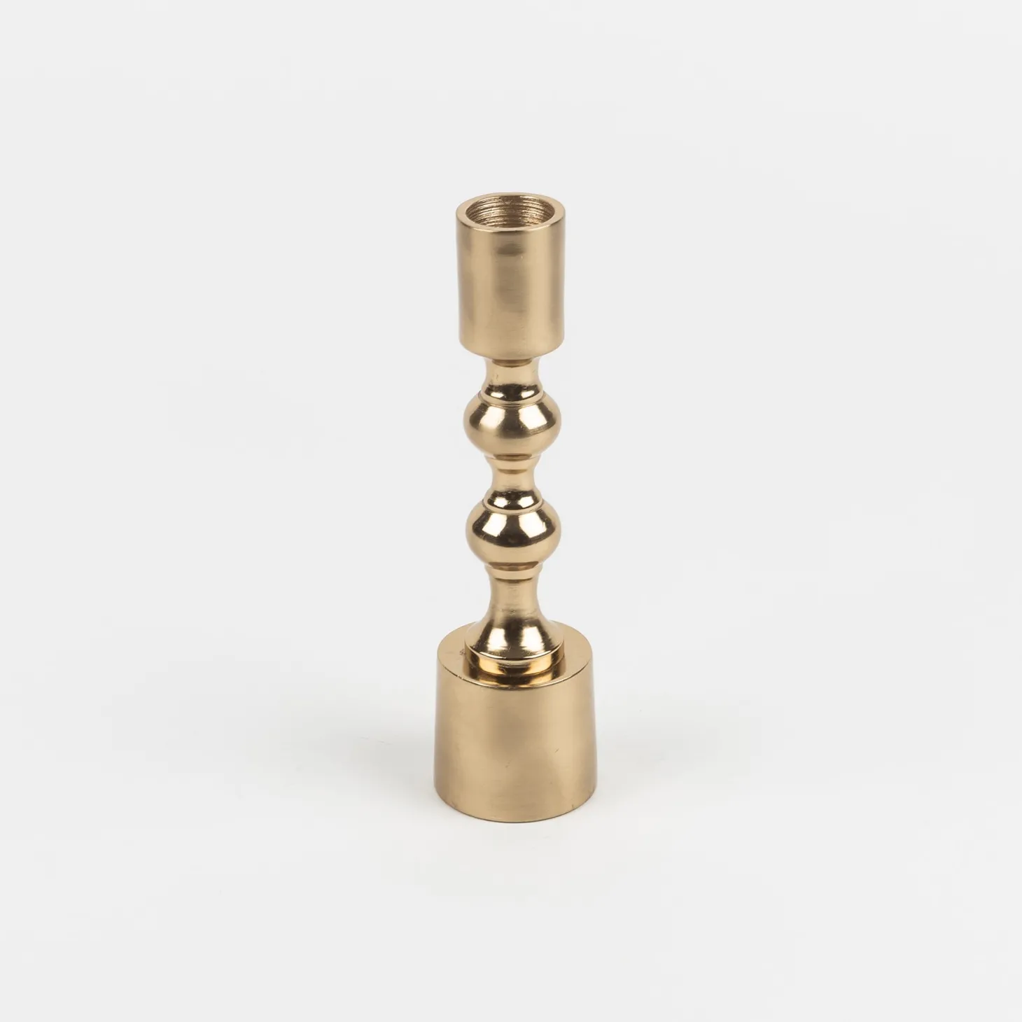 Candelabro de metal dorado Emas 16cm