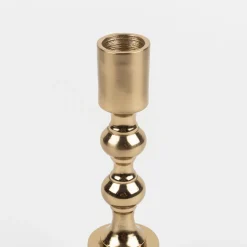 Candelabro de metal dorado Emas 16cm