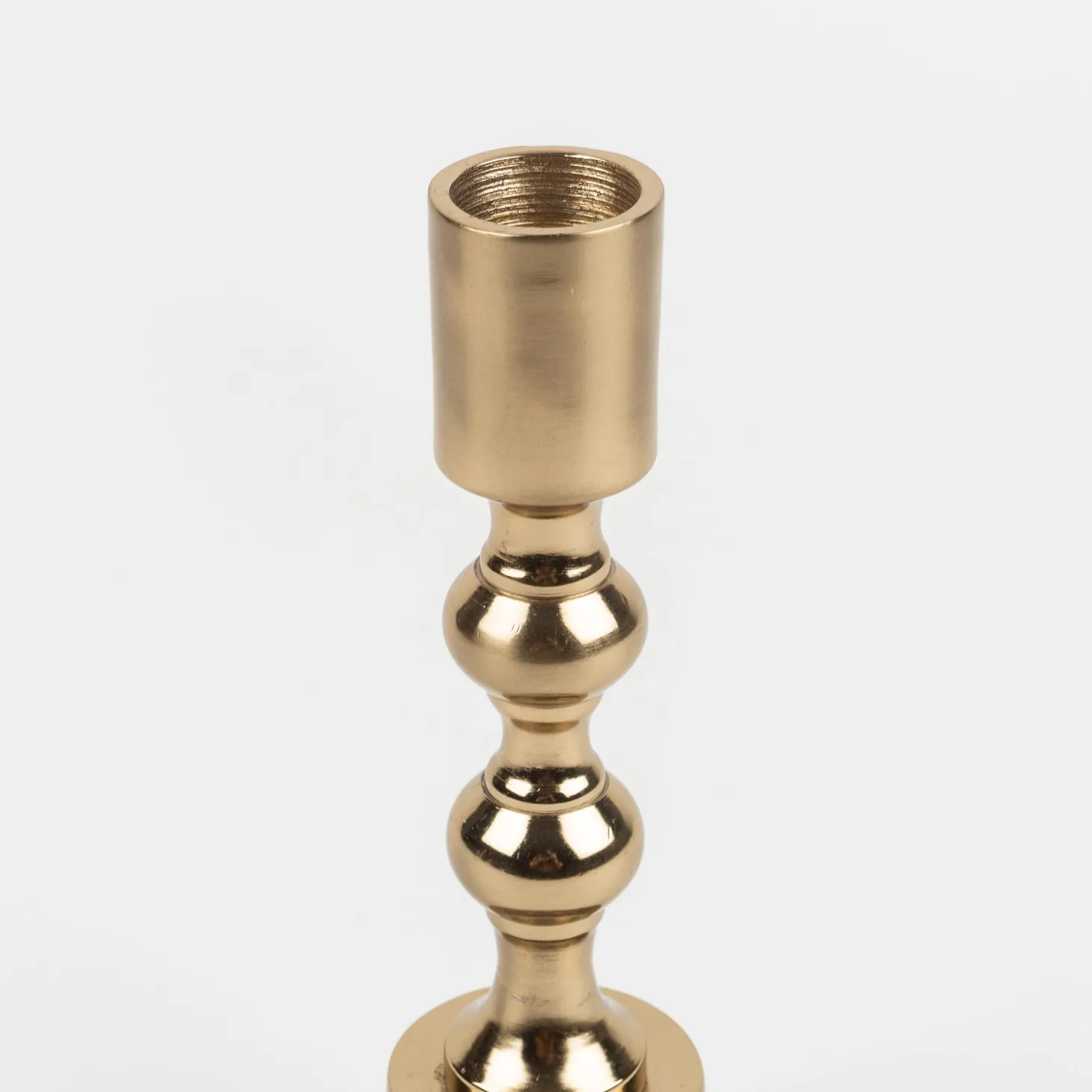 Candelabro de metal dorado Emas 16cm