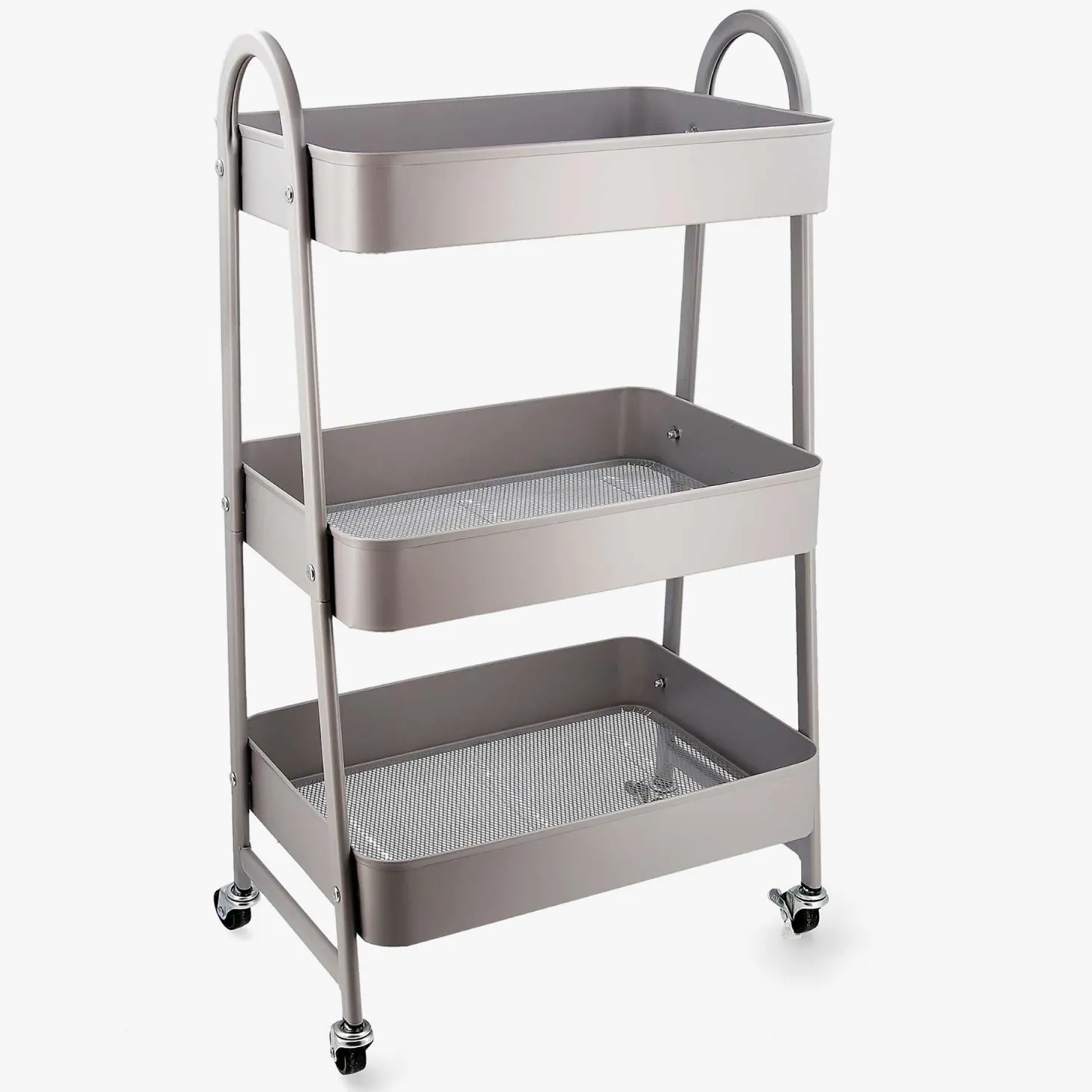 Carro de cocina gris Branik 45x31x78