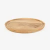 Centro de madera de acacia Salcam Ø22cm
