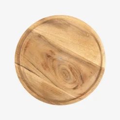 Centro de madera de acacia Salcam Ø22cm