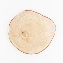 Centro de mesa corteza de madera Ø30cm