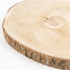 Centro de mesa corteza de madera Ø30cm
