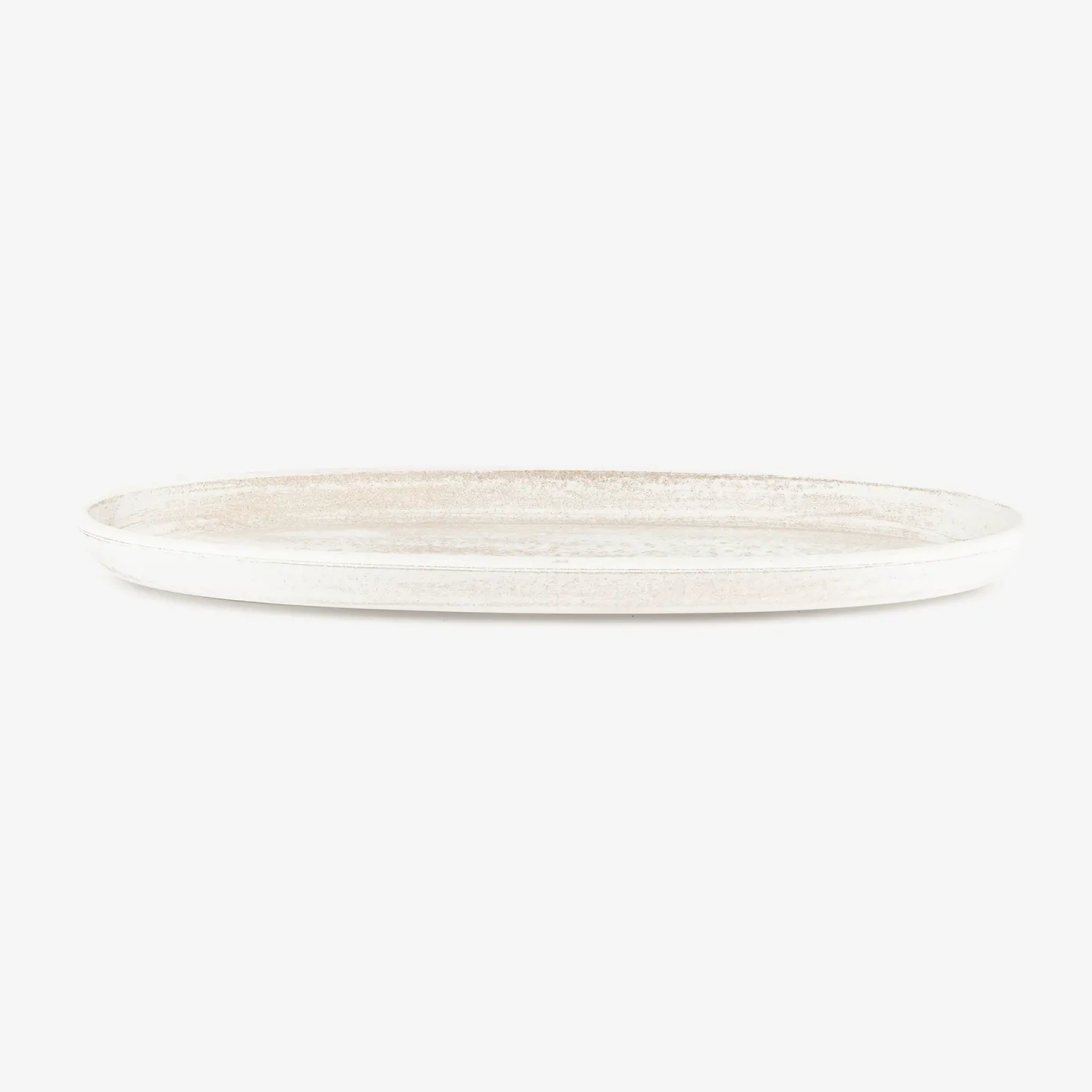 Centro de mesa de madera beige 37x24cm