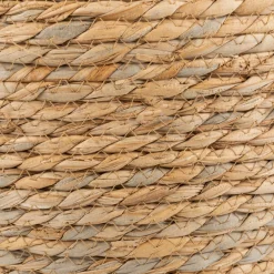Cesta con asa esparto Magret Ø23x23cm