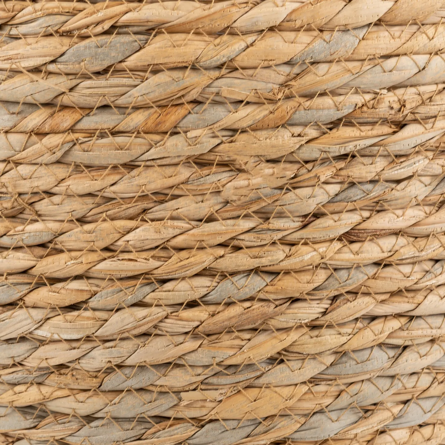 Cesta con asa esparto Magret Ø23x23cm