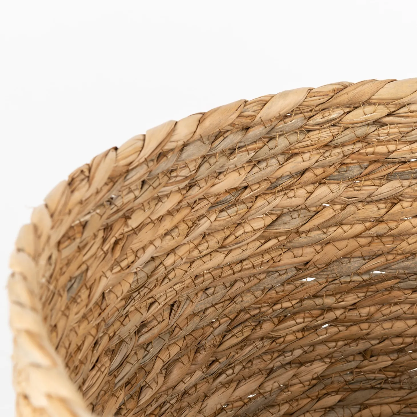 Cesta con asa esparto Magret Ø23x23cm
