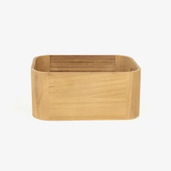 Cesta de madera Kiri 24x16x11cm
