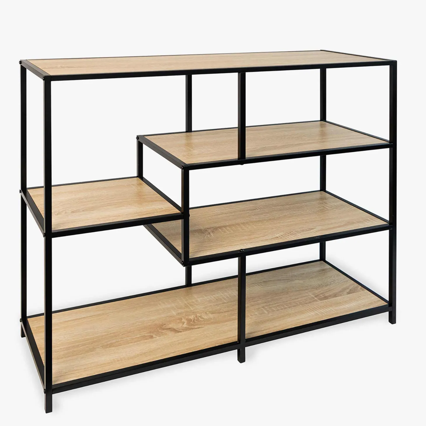 Consola de 5 estantes 100x34x90 Sira