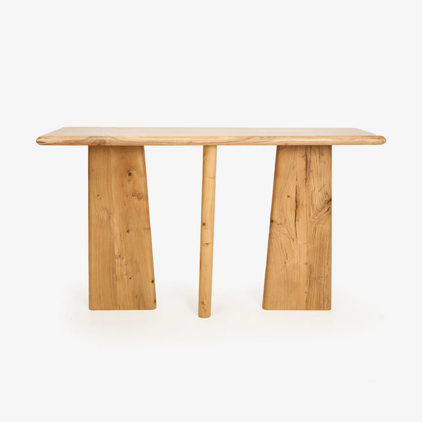 Consola de madera de acacia Moscú 130x40x75cm Clau&Chloe