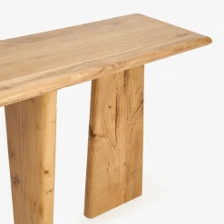 Consola de madera de acacia Moscú 130x40x75cm Clau&Chloe