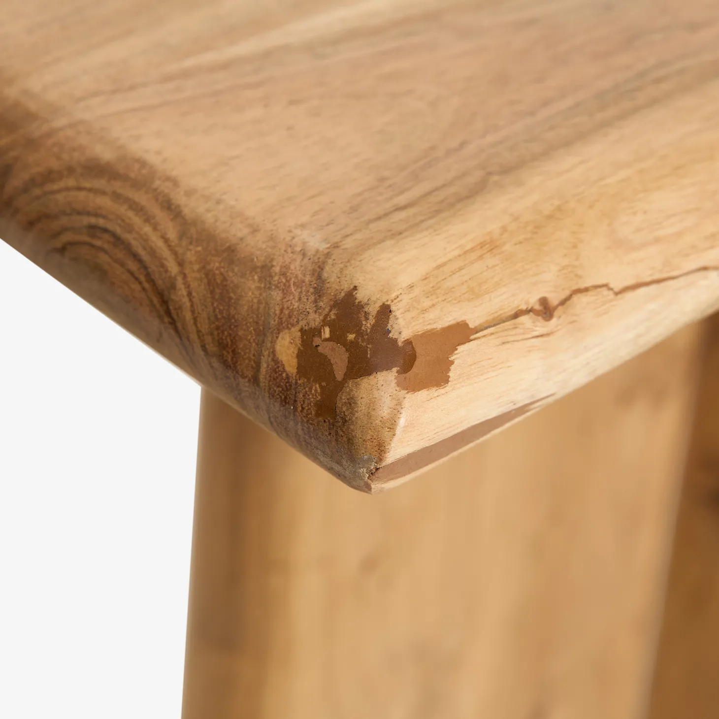 Consola de madera de acacia Moscú 130x40x75cm Clau&Chloe