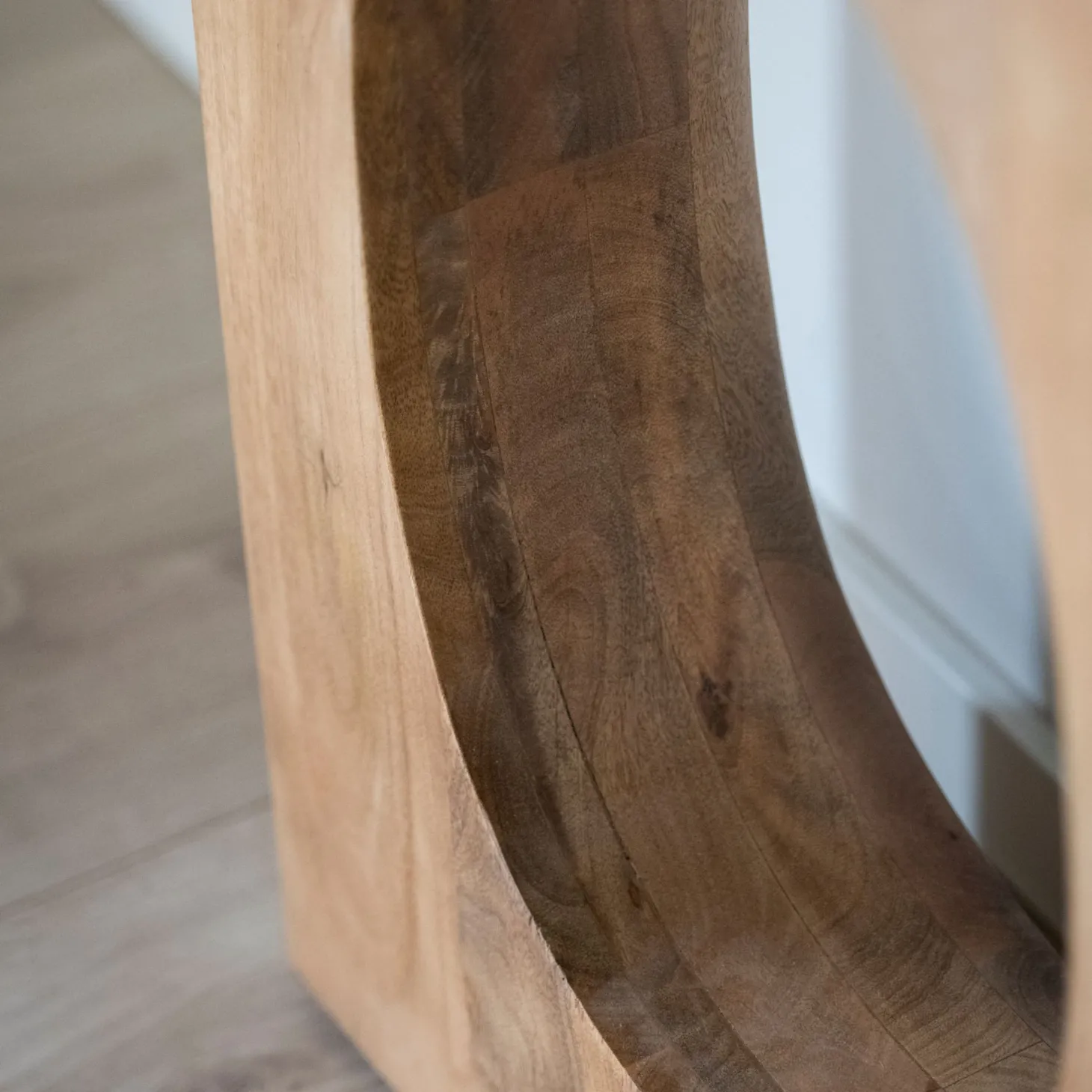 Consola de madera de mango Aero 120x35x77cm Clau&Chloe