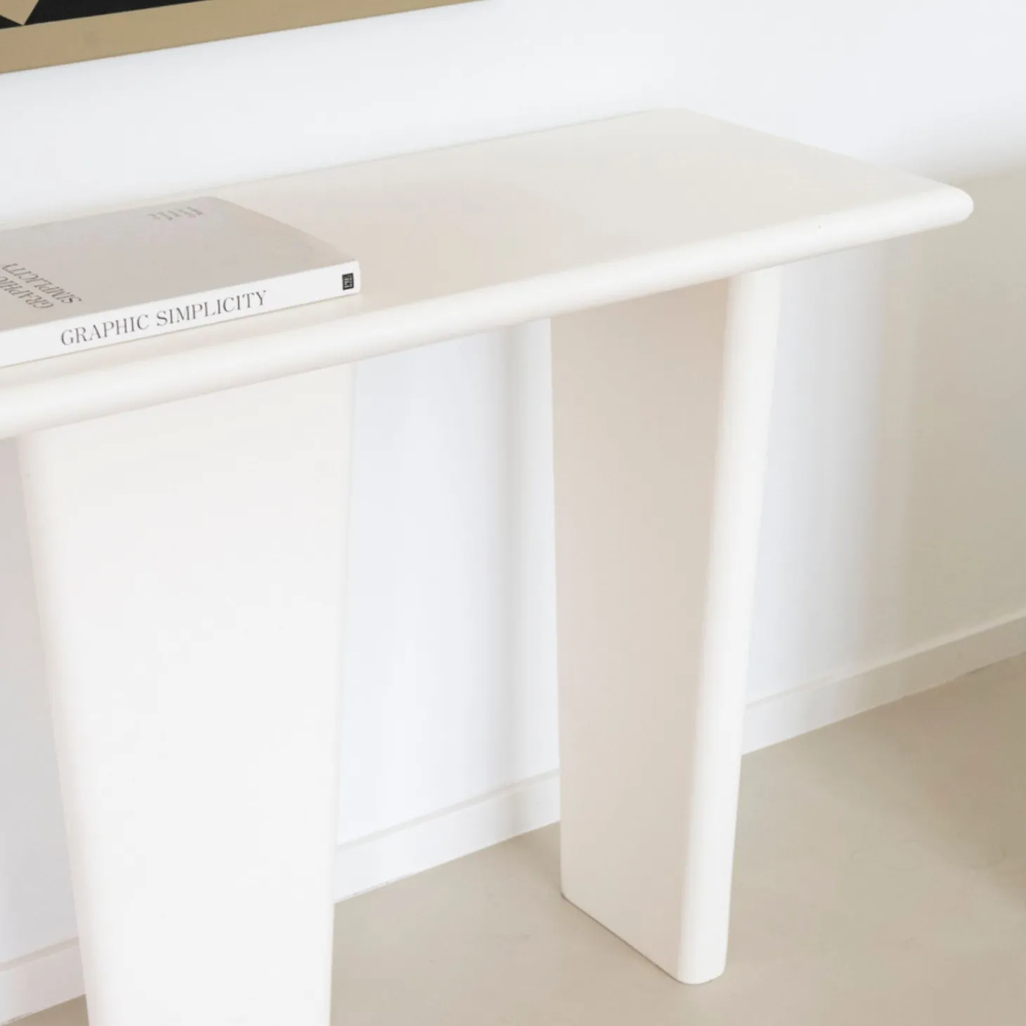 Consola de madera de mango Moscú 130x40x75cm Clau&Chloe