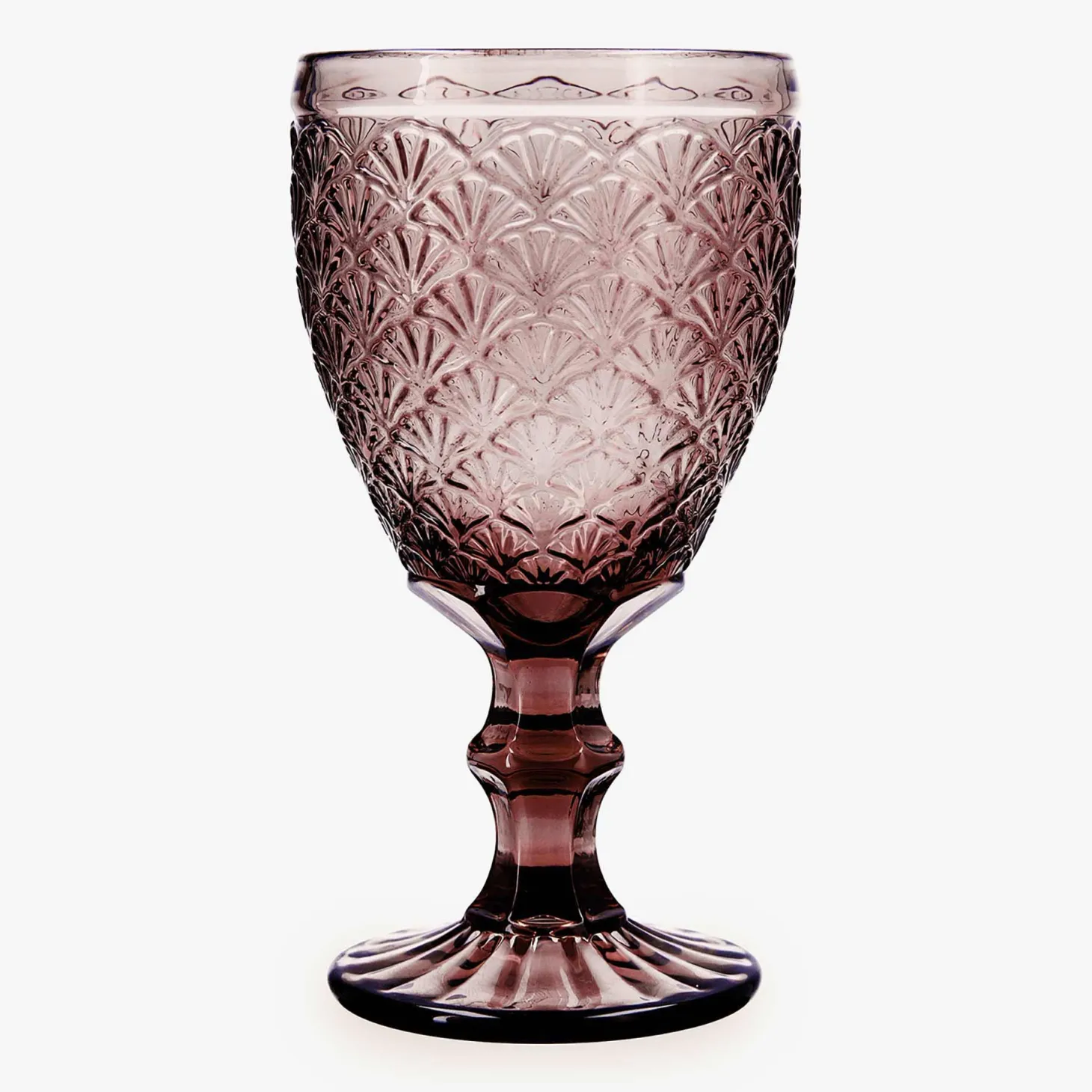 Copa de vidrio rosa Marua 35cl