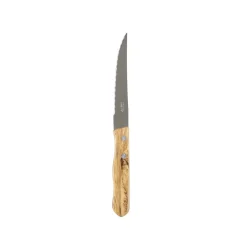 Cuchillo de carne con mango de madera Viande 20,5cm