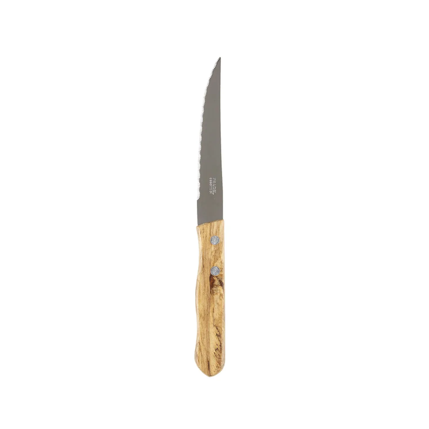 Cuchillo de carne con mango de madera Viande 20,5cm