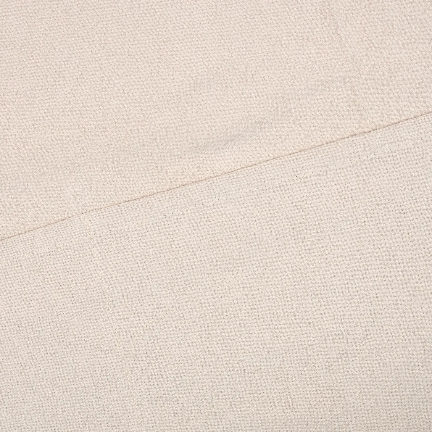 Delantal de cocina de algodón beige 80x70cm