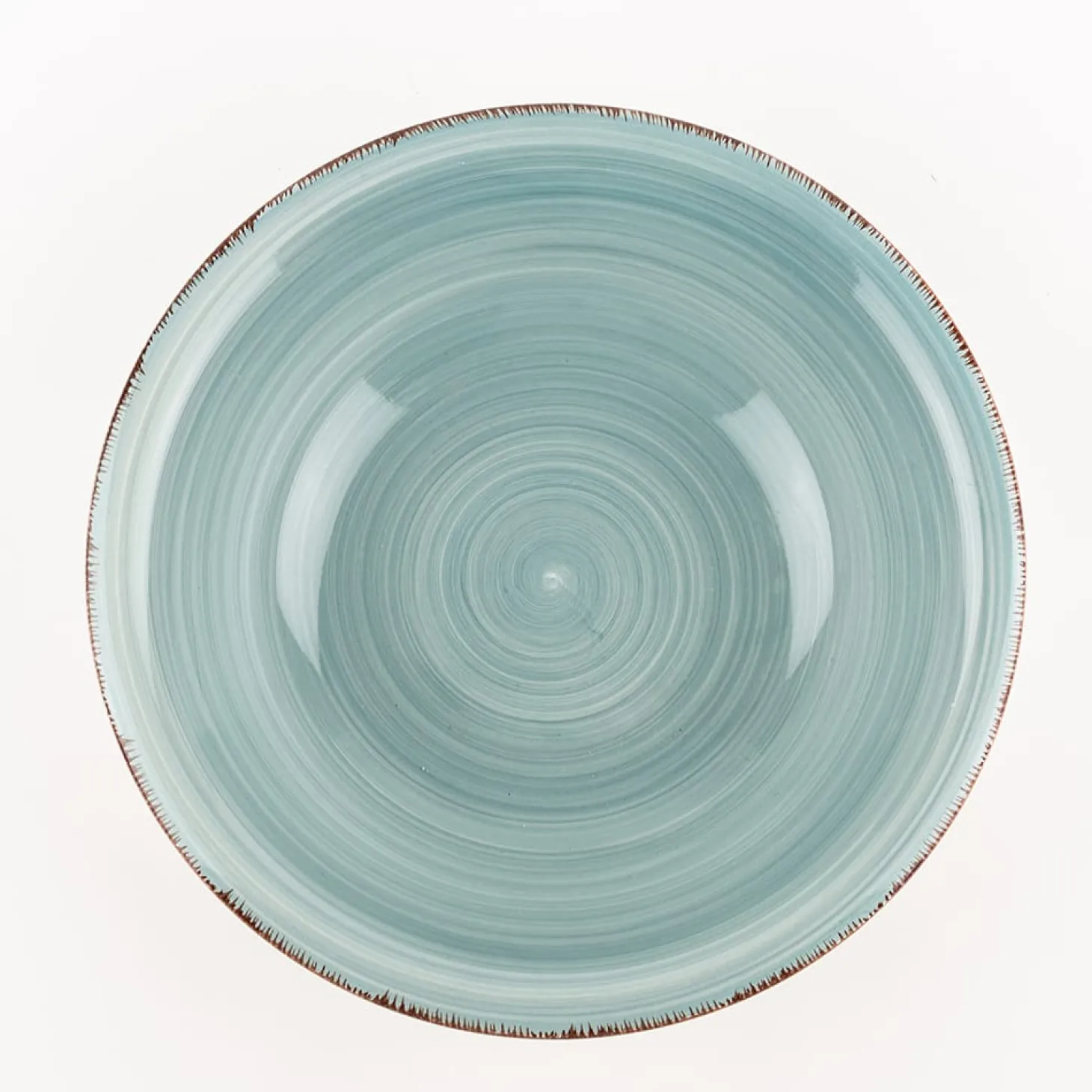Ensaladera azul de gres Vita Ø23cm