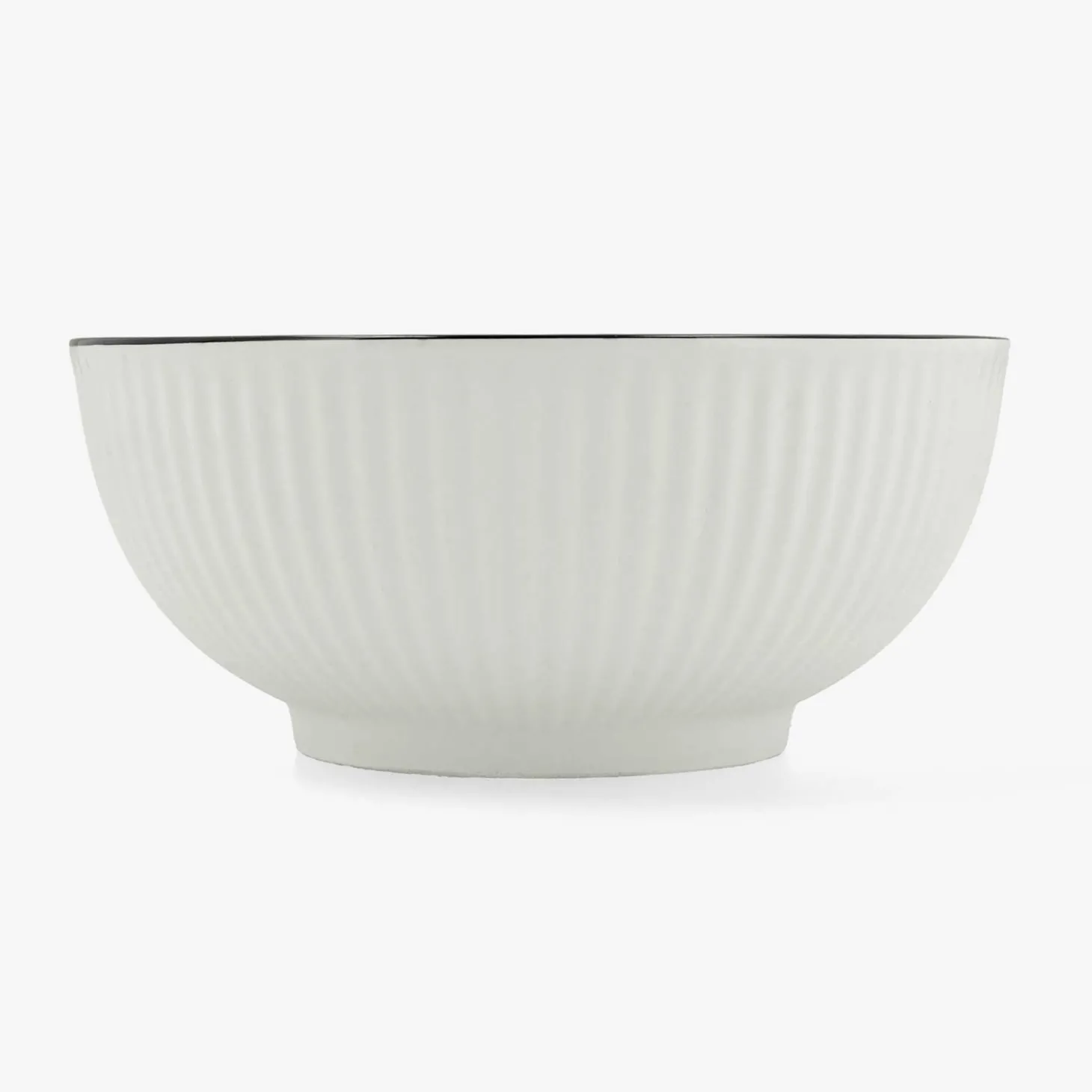 Ensaladera de cerámica con relieve 20,5cm Siena