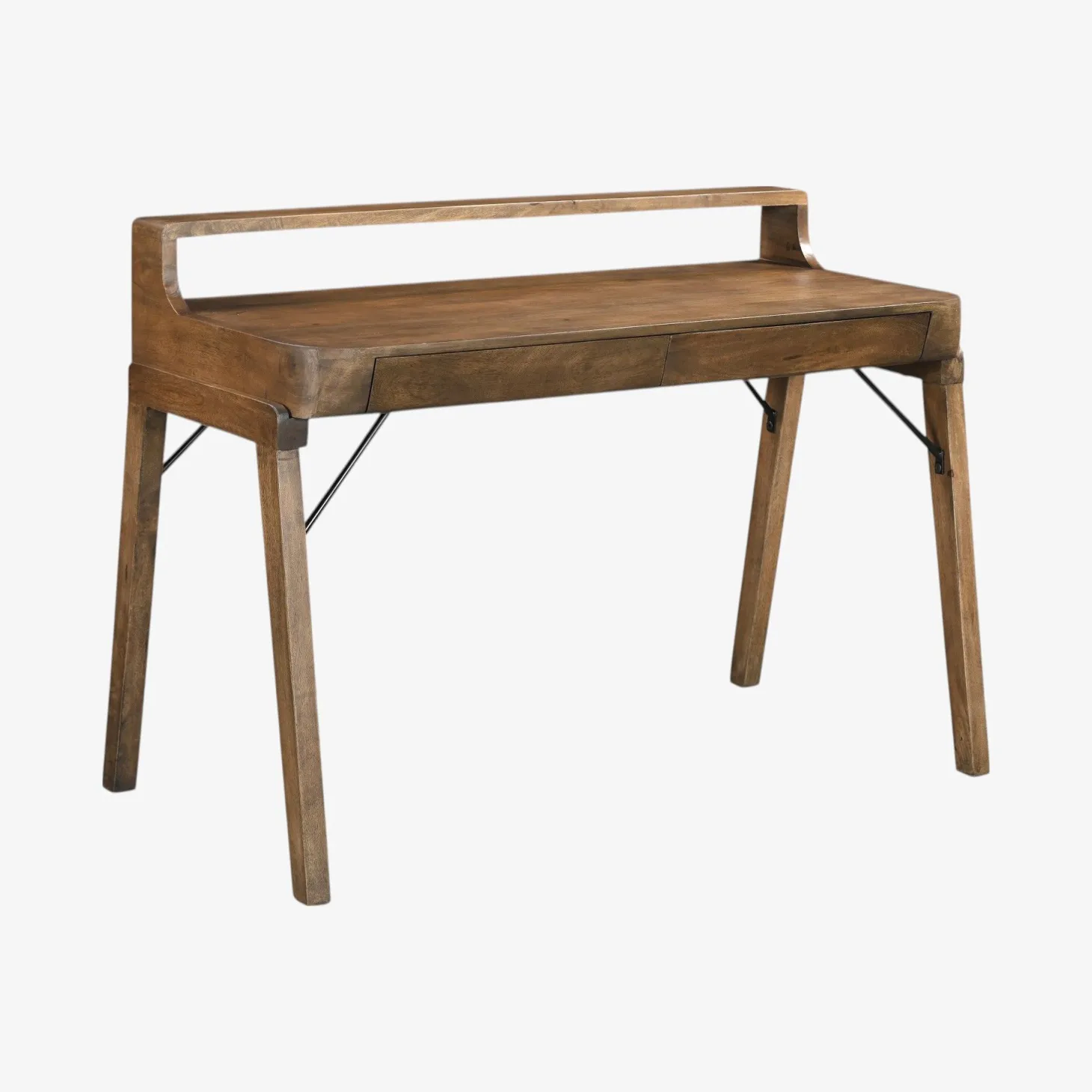 Escritorio de madera de mango Gavin 120x52x88cm Clau&Chloe