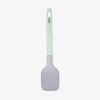 Espátula de cocina de plástico verde y gris Nira 32cm