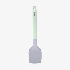 Espátula de cocina de plástico verde y gris Nira 32cm
