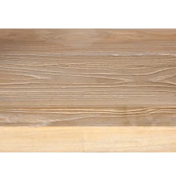 Estantería de madera de olmo reciclada con 4 estantes 150x35x180cm