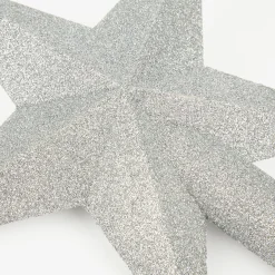 Estrella para árbol plateada 22cm