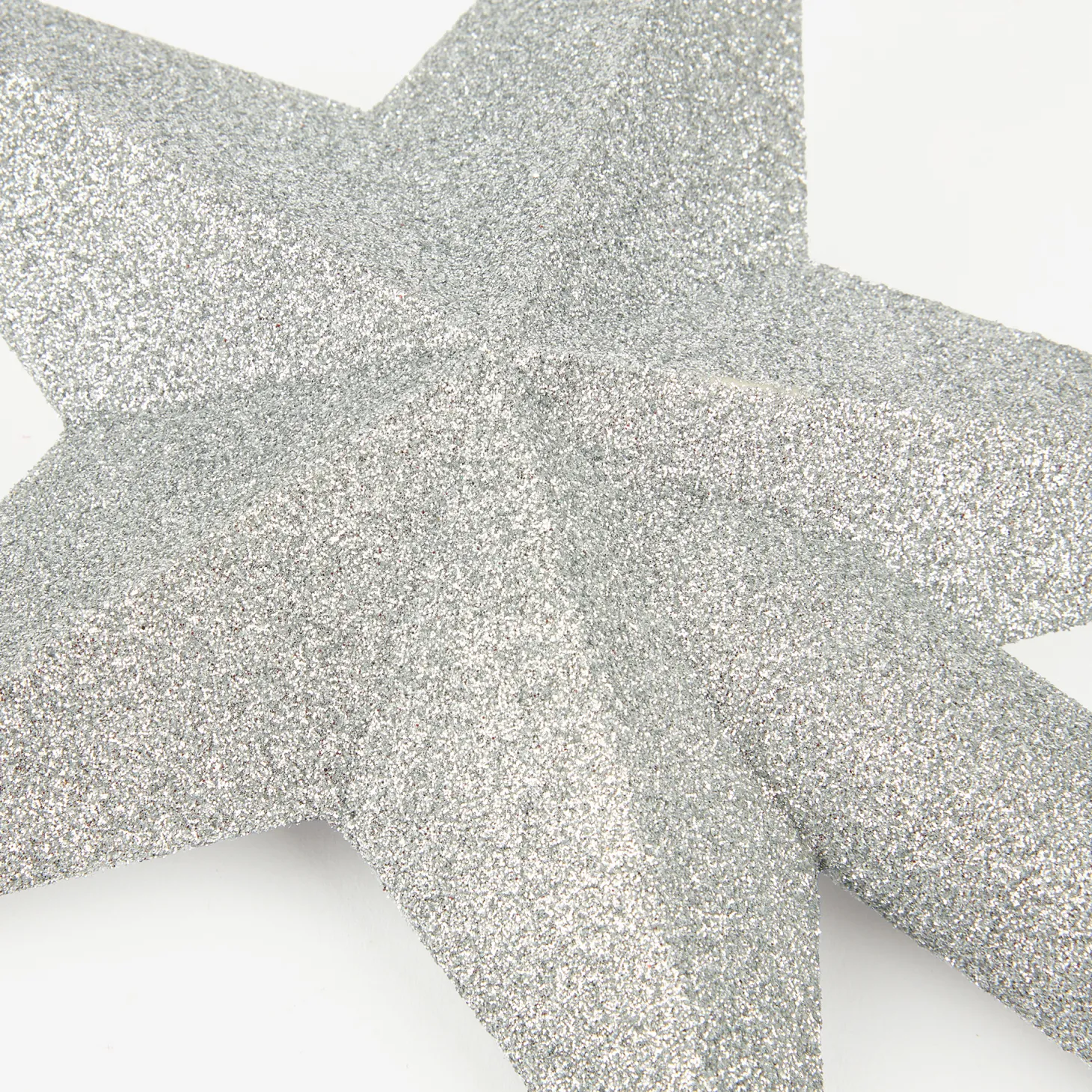 Estrella para árbol plateada 22cm