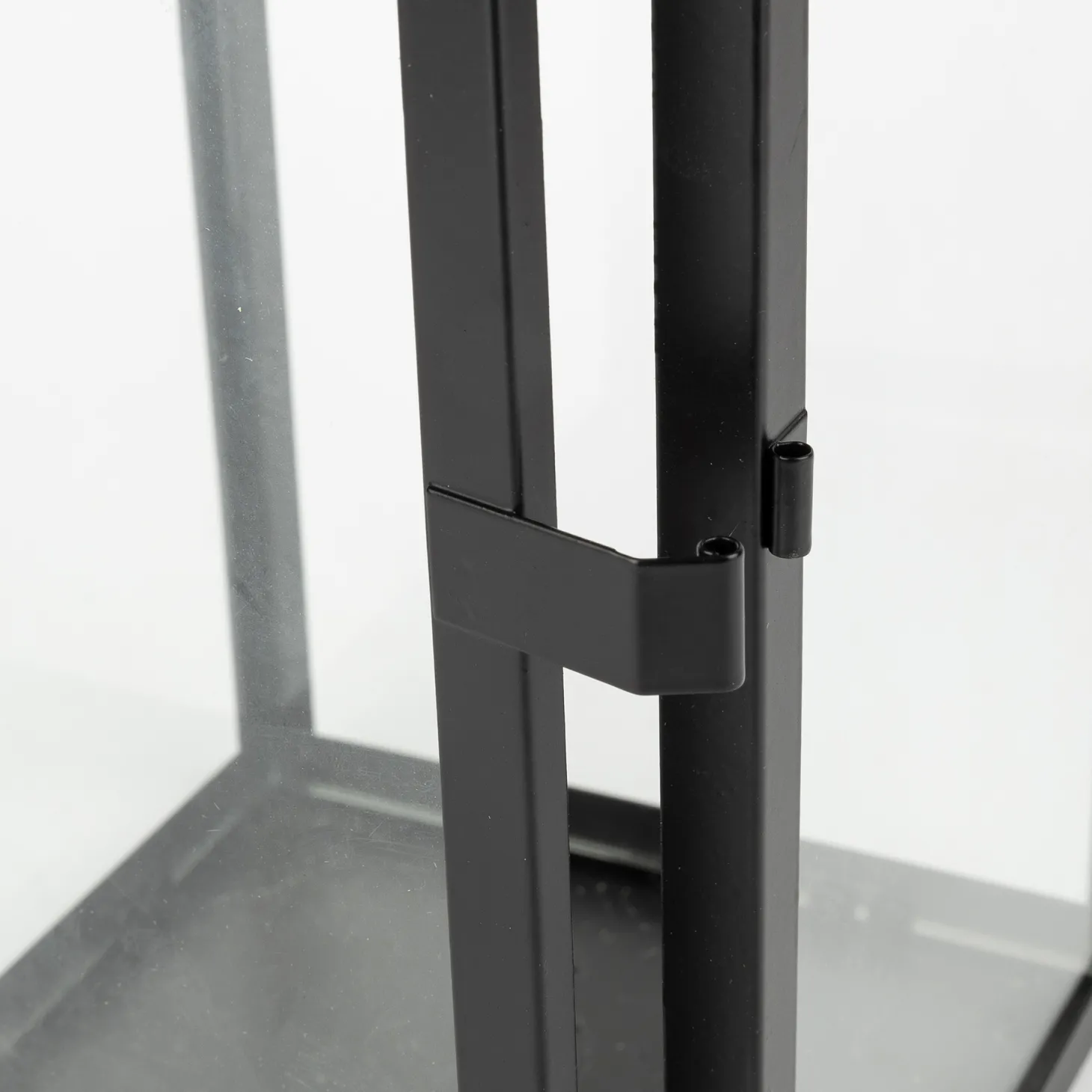 Farol de metal negro Fenjer Ø15x39cm